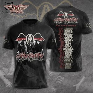 Aerosmith Band Get Your Wings 3D T-Shirt