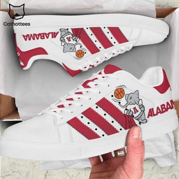 Alabama Crimson Tide Basketball Stan Smith Shoes