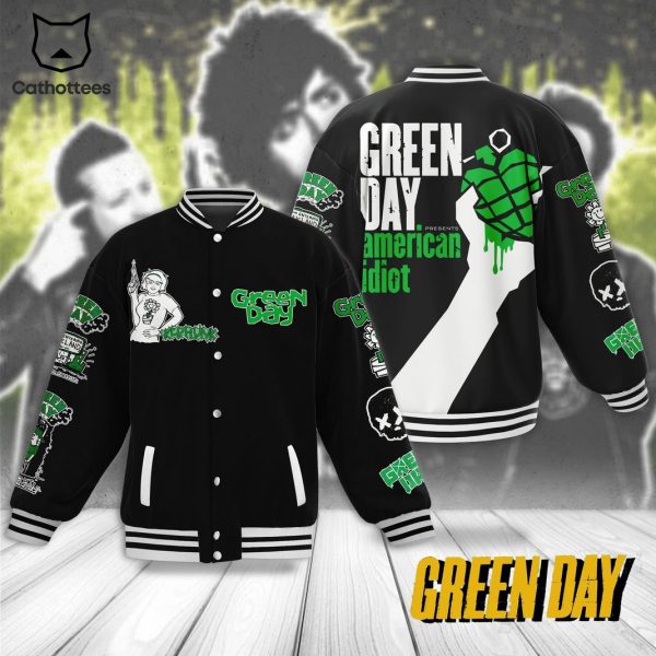 American Idiot Green Day Kerplunk Baseball Jacket