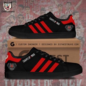 Athletic Club Design Black Stan Smith Shoes