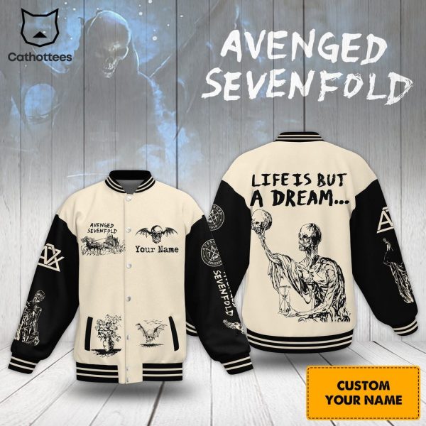 Avenged Sevenfold Life Is But A Dream Baseball Jacket