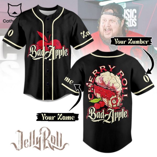 Bad Apple Jelly Roll Custom Baseball Jersey