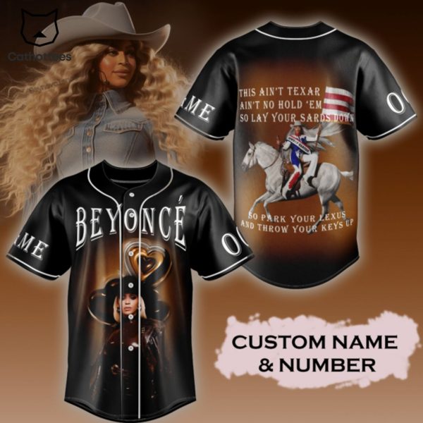 Beyonce This Aint Texas Aint No Holdem Baseball Jersey