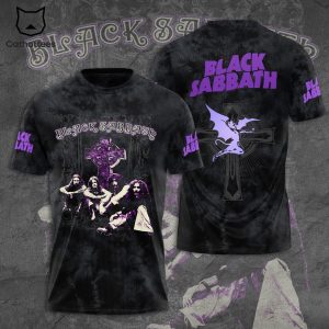 Black Sabbath Rock Band Design 3D T-Shirt