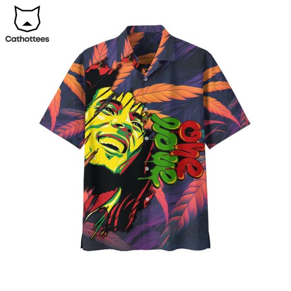 Bob Marley One Love One Heart Summer Hawaiian Shirt