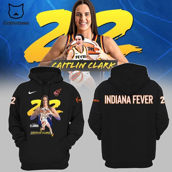 Caitlin Clark Indiana Fever 22 Salesforce Iowa Hawkeyes Hoodie