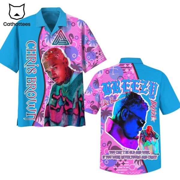 Chris Brown Breezy Lyrics Hawaiian Shirt
