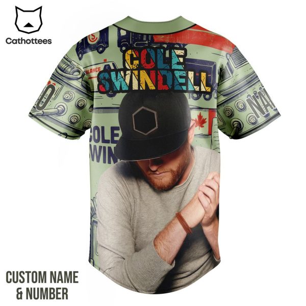 Cole Swindell Reason To Drink Abother Tour 2018 Baseaball Jersey