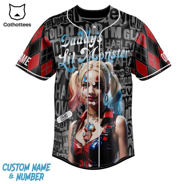 Daddy Lil Monster Dont Know If I Wanna Kill Your Or Kiss You Baseball Jersey