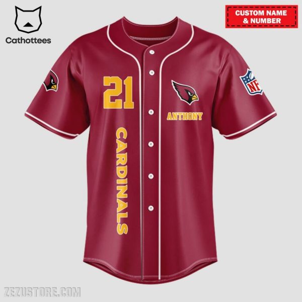 Damn Right I Am A Arizona Cardinals Fan Now And Forever Baseball Jersey