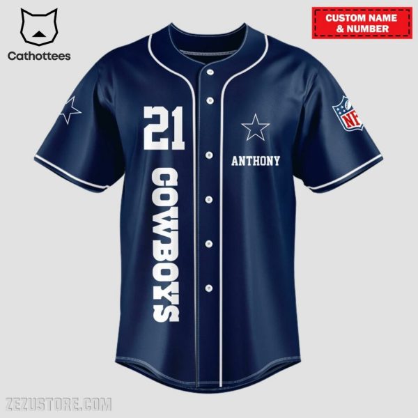 Damn Right I Am A Dallas Cowboys Fan Now And Forever Baseball Jersey