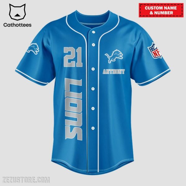 Damn Right I Am A Detroit Lions Fan Now And Forever Baseball Jersey