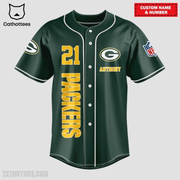 Damn Right I Am A Green Bay Packers Fan Now And Forever Baseball Jersey