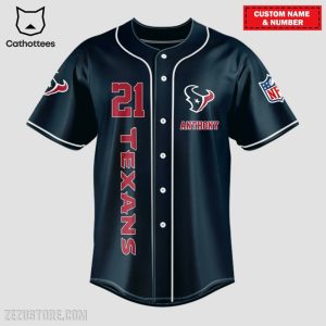 Damn Right I Am A Houston Texans Fan Now And Forever Baseball Jersey