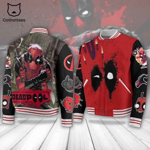 Deadpool A Load You Get Baseball Jacket