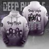 Deep Purple In Rock Tour 2024 Celebrating 50 Years Design Hoodie