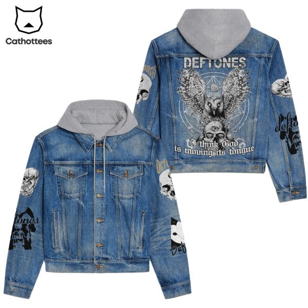 Deftones My Own Summer Lyrics Hooded Denim Jacket