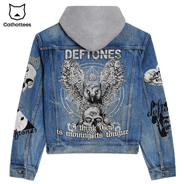 Deftones My Own Summer Lyrics Hooded Denim Jacket