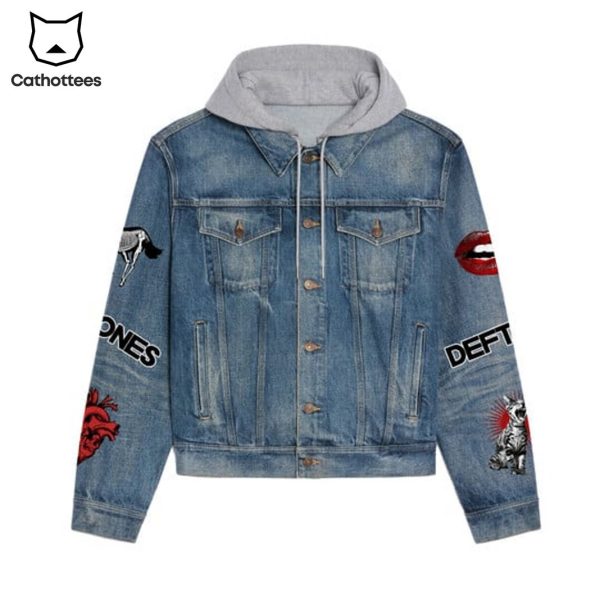 Deftones Time Will Lead Us To The Same Realm Hooded Denim Jacket