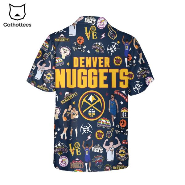 Denver Nuggets Summer Hawaiian Shirt