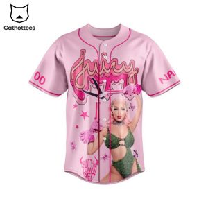 Doja Cat – Juicy Design Pink Baseball Jersey