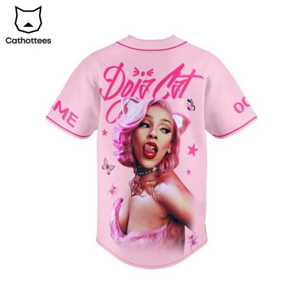 Doja Cat – Juicy Design Pink Baseball Jersey