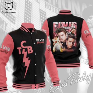 Elvis Presley TCB Legend Design Baseball Jacket