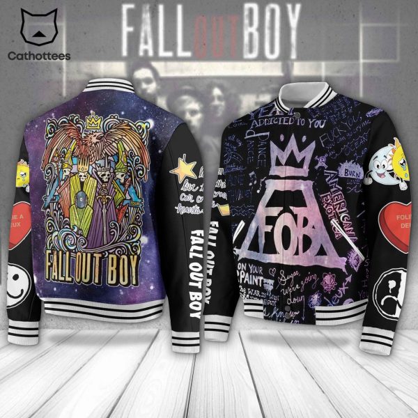 Fall Out Boy Folie A Deux Baseball Jacket