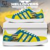 Grateful Dead Design Red Stan Smith Shoes