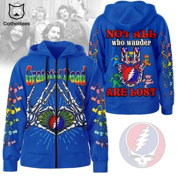 Grateful Dead Not All Who Wander Are Lost Hoodie