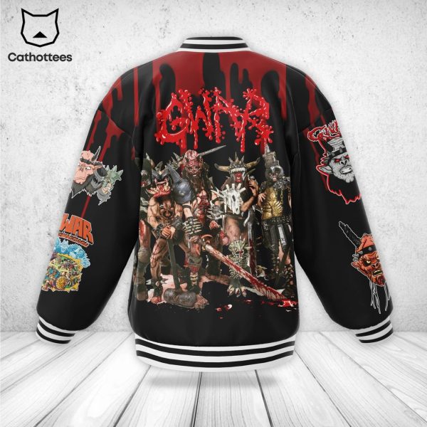 Gwar Band Custom Name Baseball Jacket