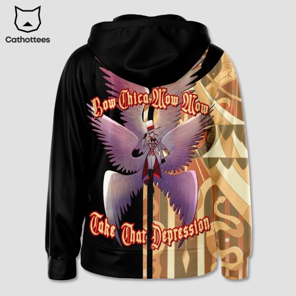 Hazbin Hotel Lucifer Morningstar Bow Chicka Wow Wow Hoodie