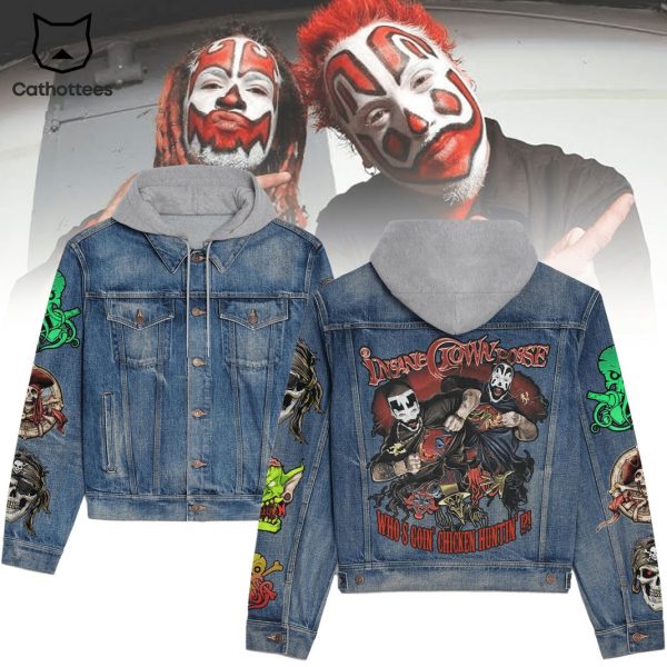 Insane Clown Posse Chicken Huntin Hooded Denim Jacket