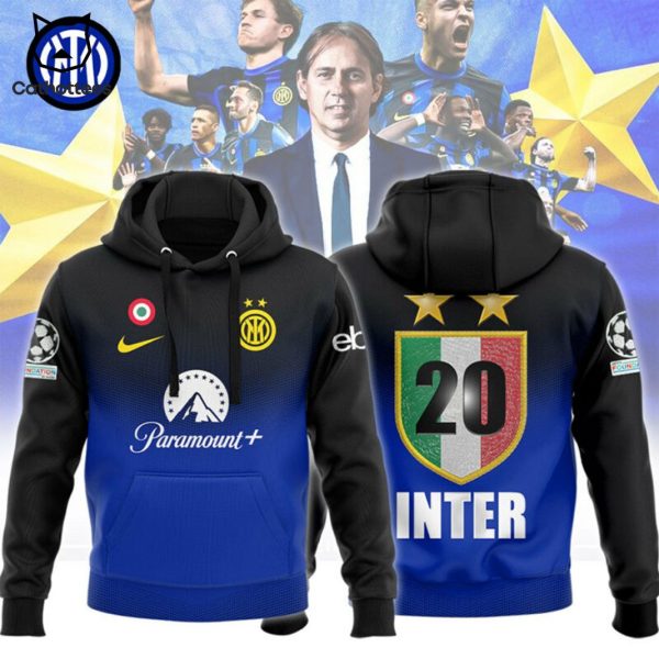 Inter Milan Champions 20 Special Design Hoodie