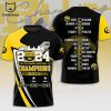 Campione D Italia Inter Milan 23-24 Design 3D T-Shirt