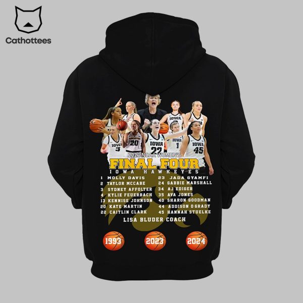 Iowa Women Basketball FINAL FOUR 2024 Hoodie