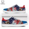 Grateful Dead Design Red Stan Smith Shoes