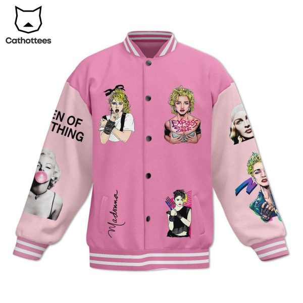 Madonna I Am My Own Work Of Art Baseball Jacket