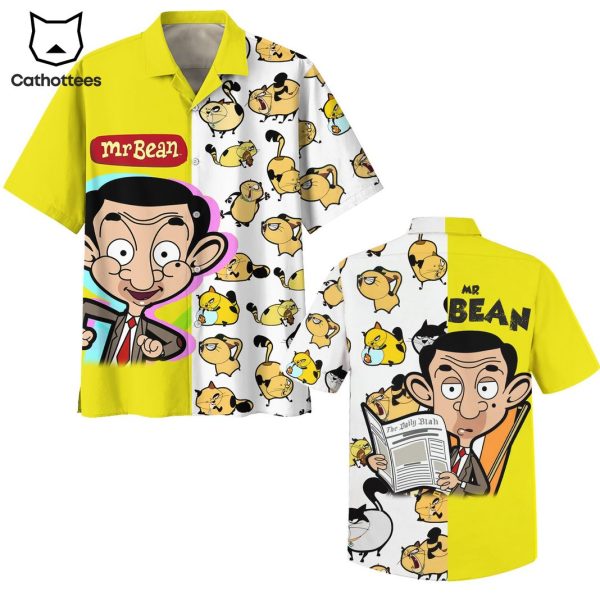 Mr Bean The Daily Blah Tropic Summer Design Hawaiian Shirt