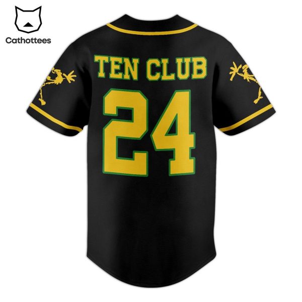 Pearl Jam Ten Club Design Baseball Jersey