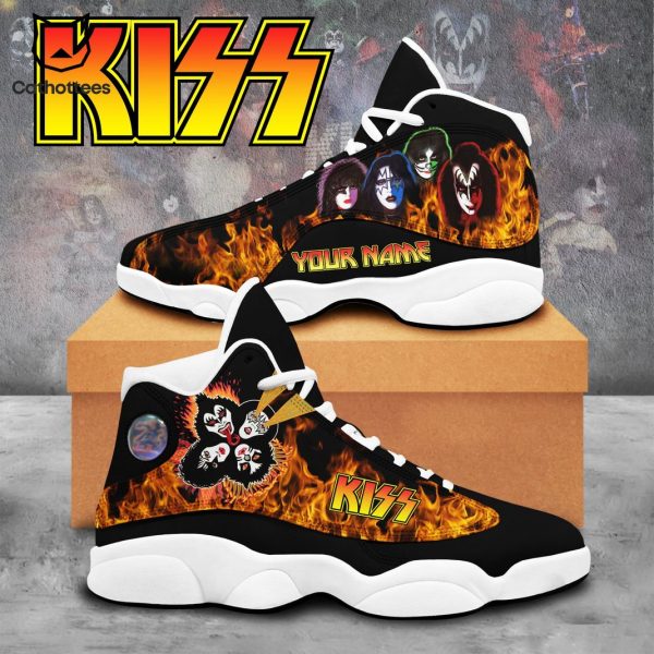 Personalized KISS Band Air Jordan 13 Design