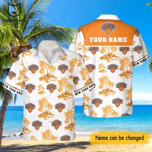 Personalized New York Knicks Hawaiian Shirt