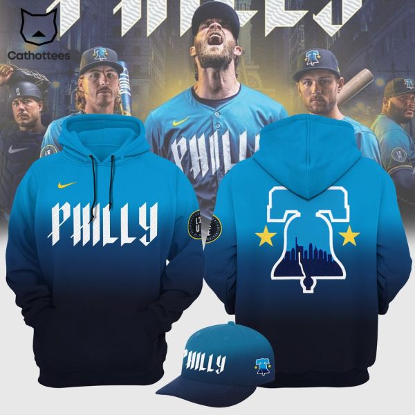 Philadelphia Phillies Blue 2024 City Connect Hoodie