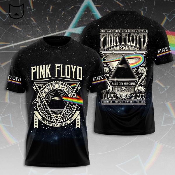 Pink Floyd The Dark Side Of The Moon Tour 1973 3D T-Shirt