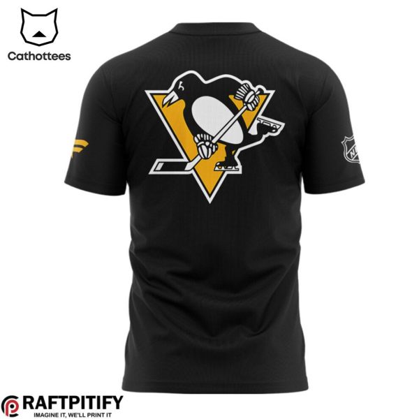 Pittsburgh Penguins Ice Hockey Logo Design 3D T-Shirt