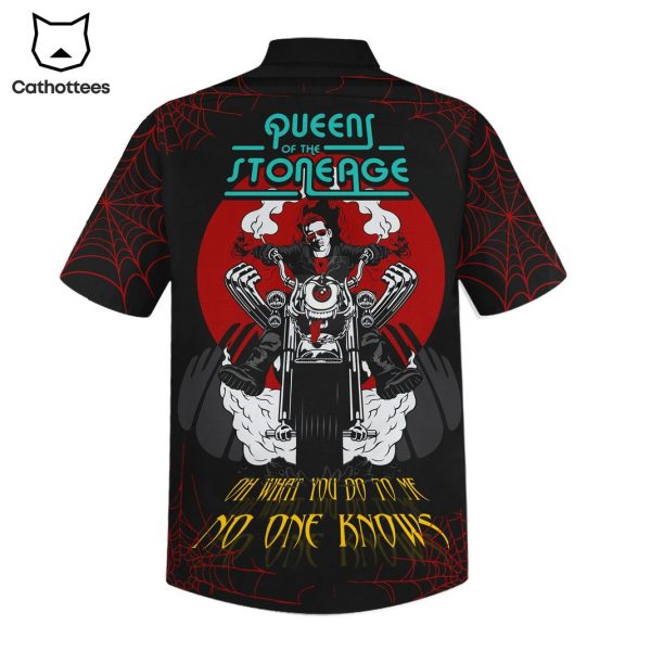 Queens Of The Stone Age No One Knows Lyrics Hawaiian Shirt