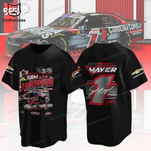 Samuel Adam Mayer JR Motorsports Signature Design Baseball Jersey