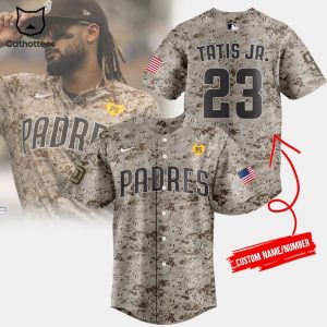 San Diego Padres Military Special Baseball Jersey