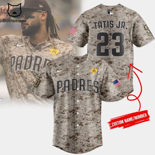 San Diego Padres Military Special Baseball Jersey