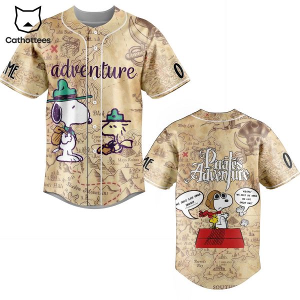 Snoopy Adventure Pirate Special Baseball Jersey